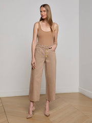 Liora Cropped Jean in Dark Cappuccino