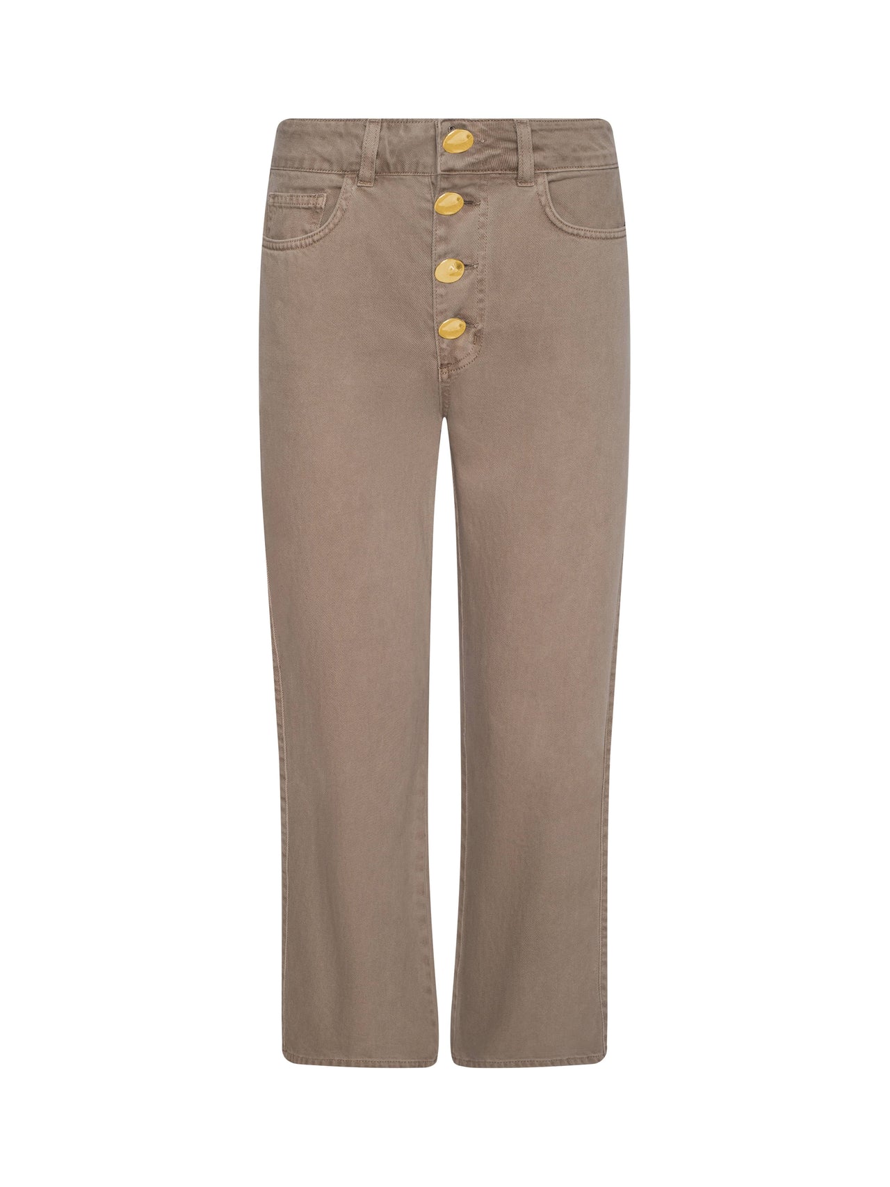 Liora Cropped Jean in Dark Cappuccino