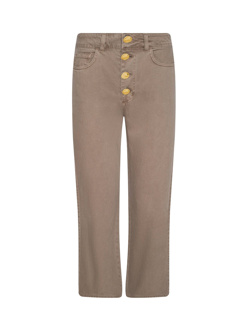 Liora Cropped Jean in Dark Cappuccino
