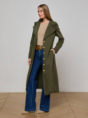 Zavia Jean Trench Coat in Picholine