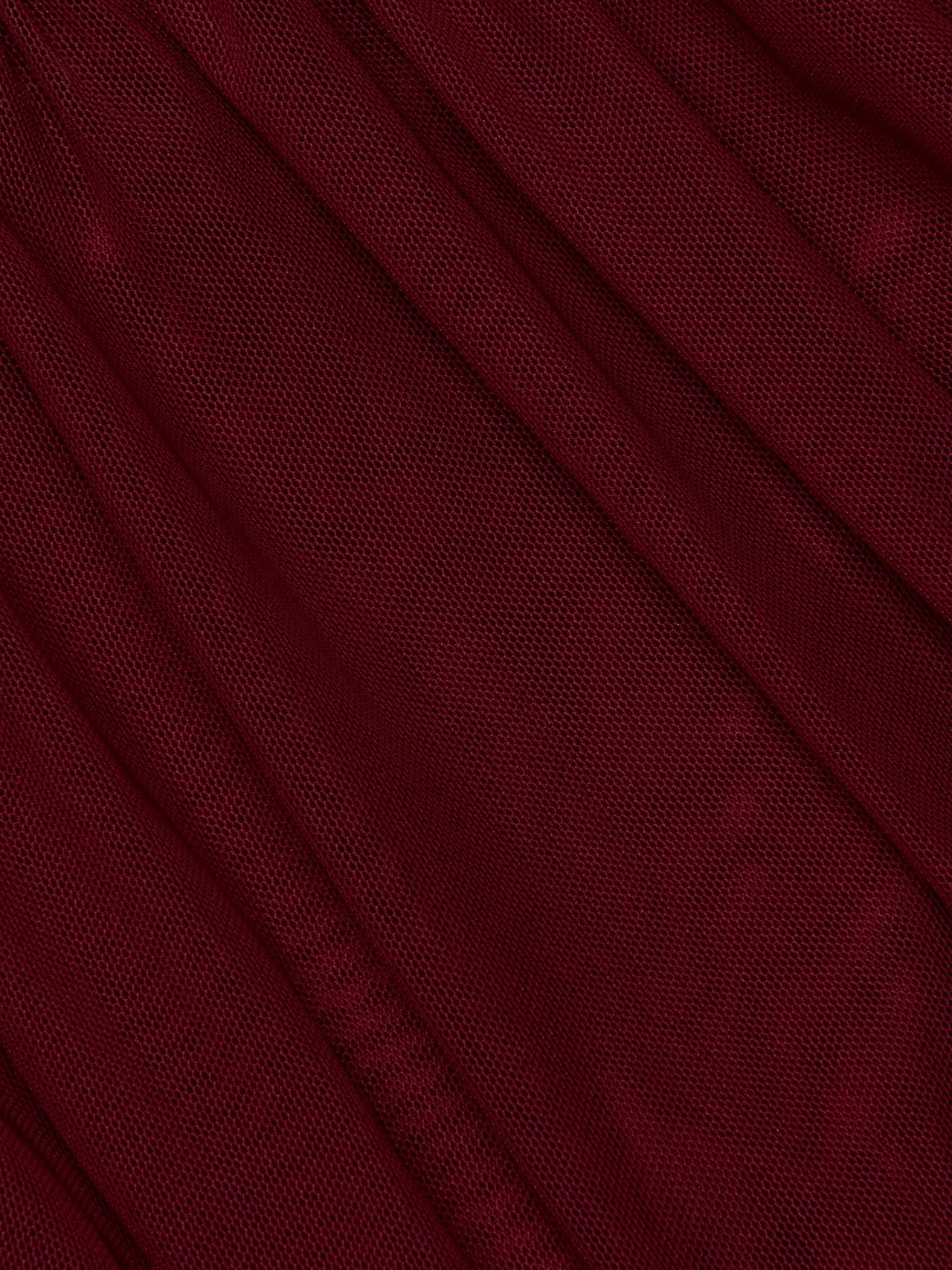 Gelina Mesh Bodysuit in Black Cherry