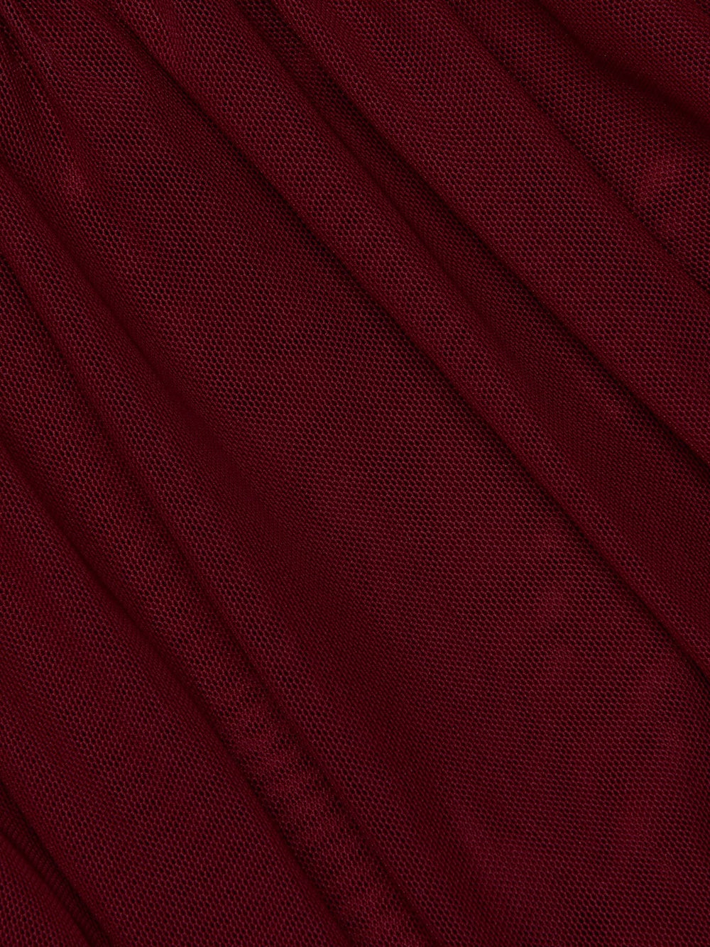 Gelina Mesh Bodysuit in Black Cherry