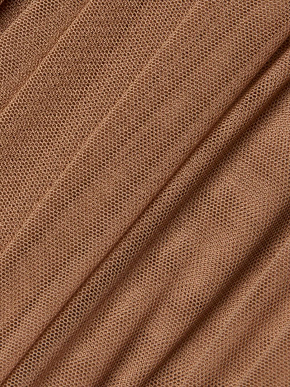 Poppie Off-The-Shoulder Bodysuit in Cinnamon Swirl