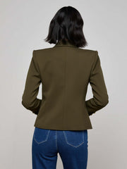 Wylla Blazer in Pine/Multi Western Snake