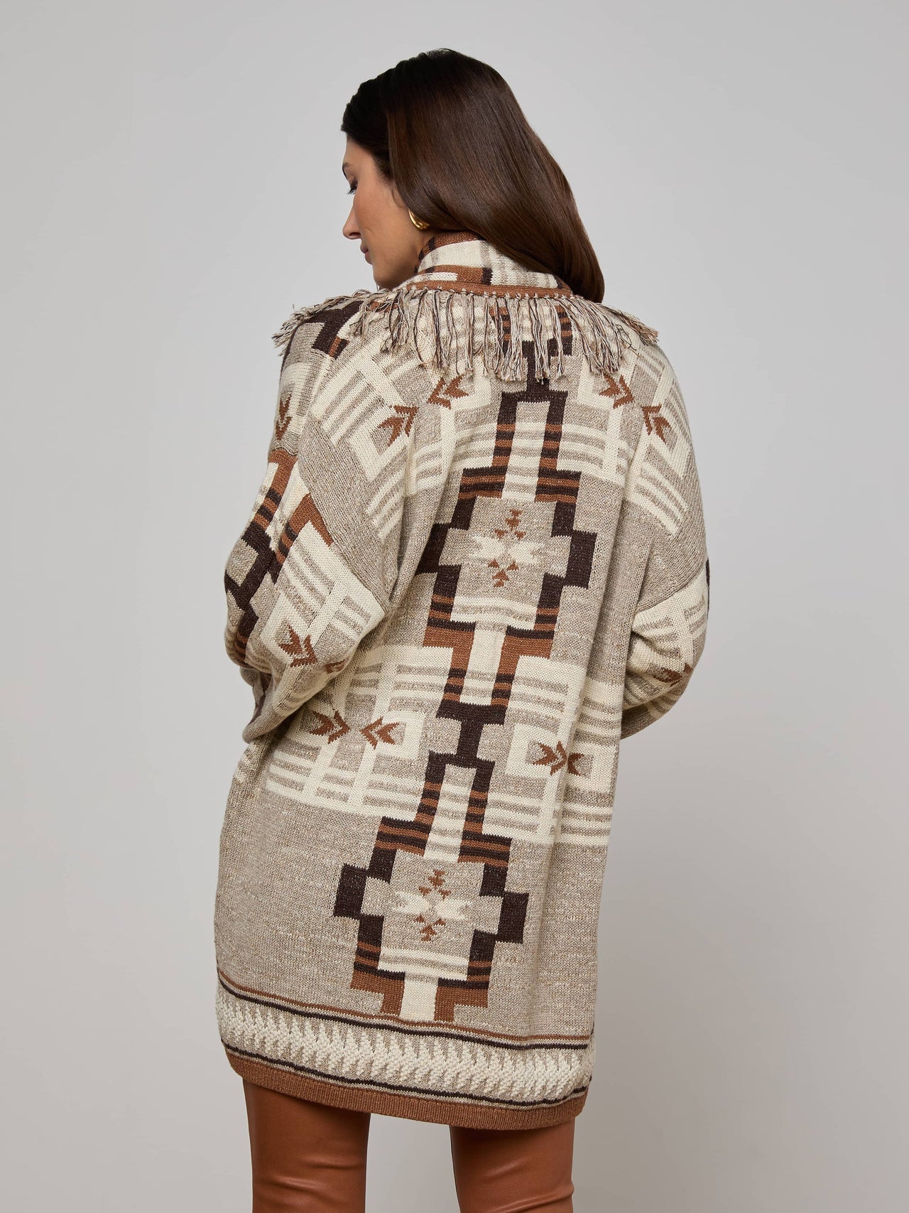 Jair Cardigan in Natural Multi