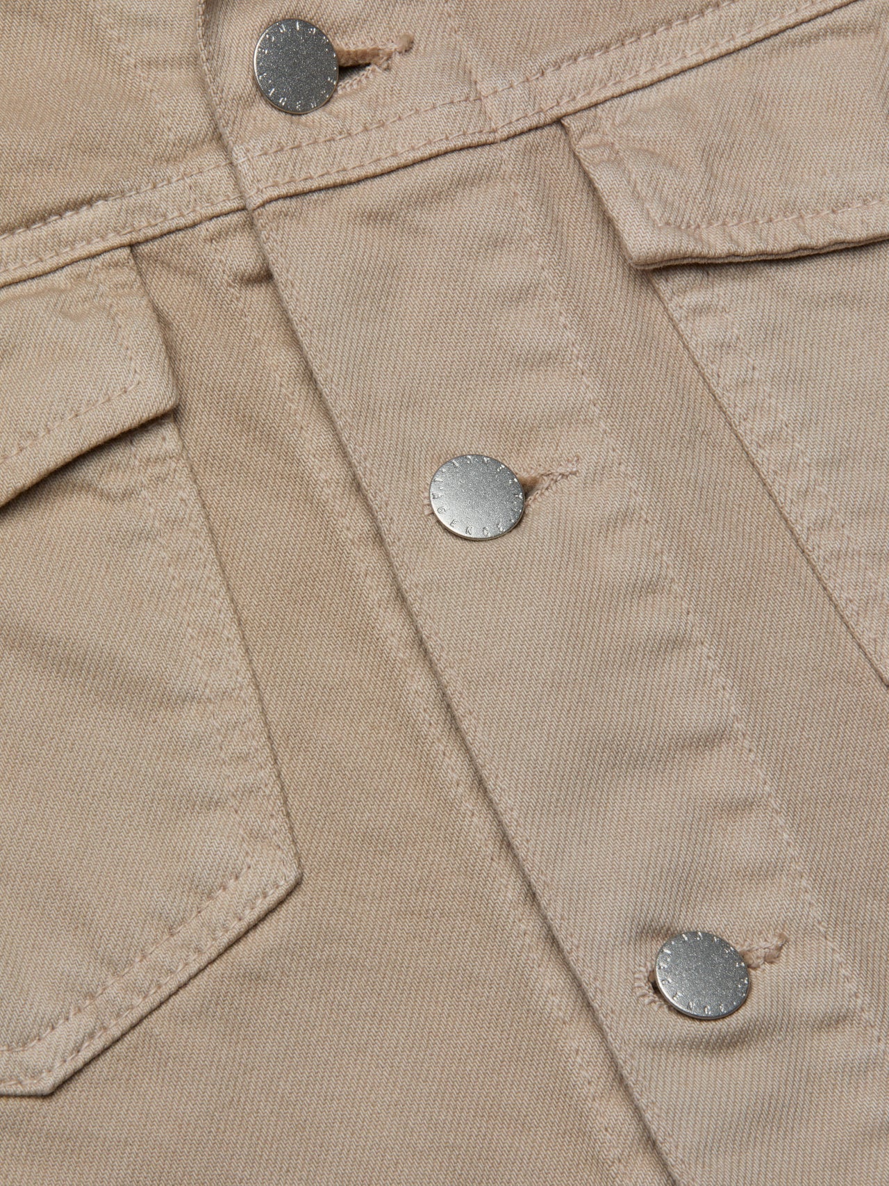 Vianney Jean Jacket in Pale Khaki