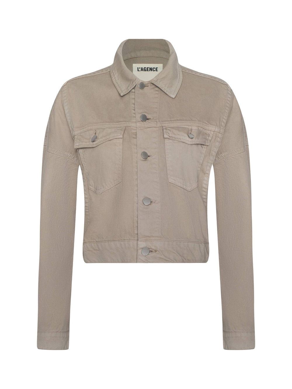 Vianney Jean Jacket in Pale Khaki