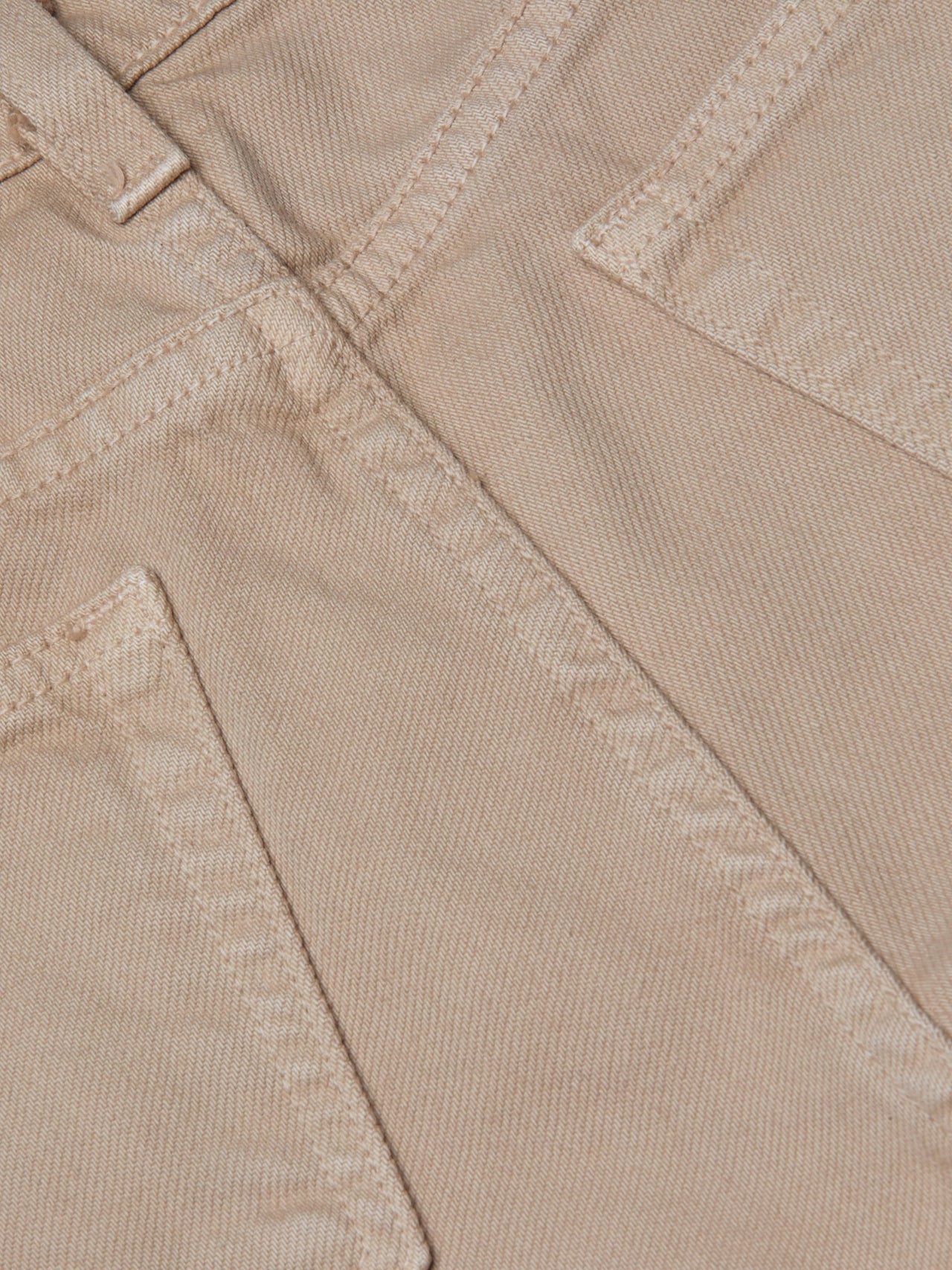 Alicent Wide-Leg Jean in Pale Khaki