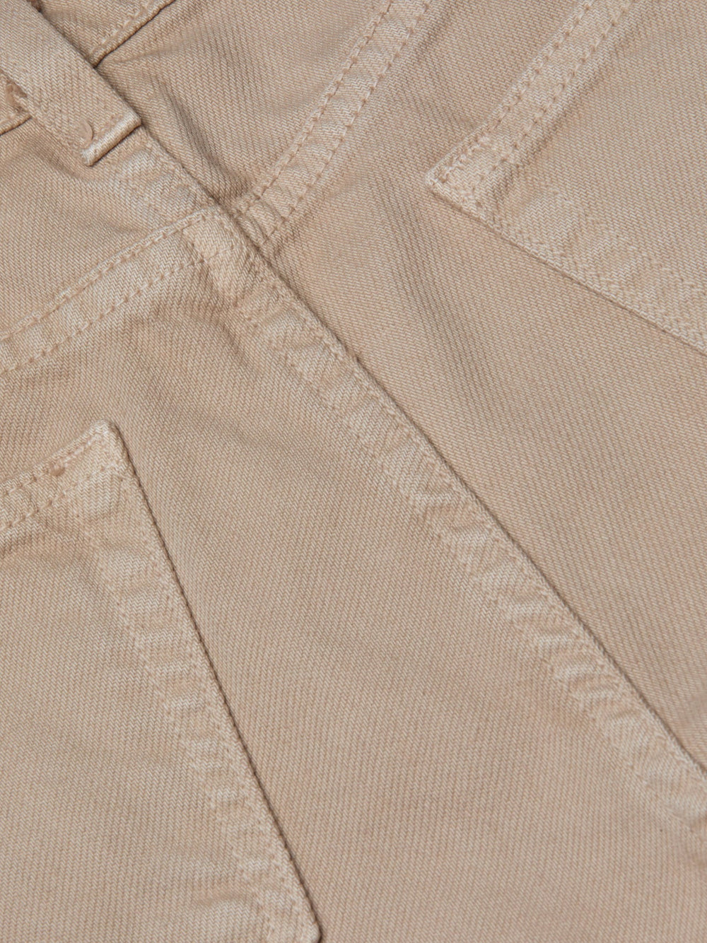 Alicent Wide-Leg Jean in Pale Khaki