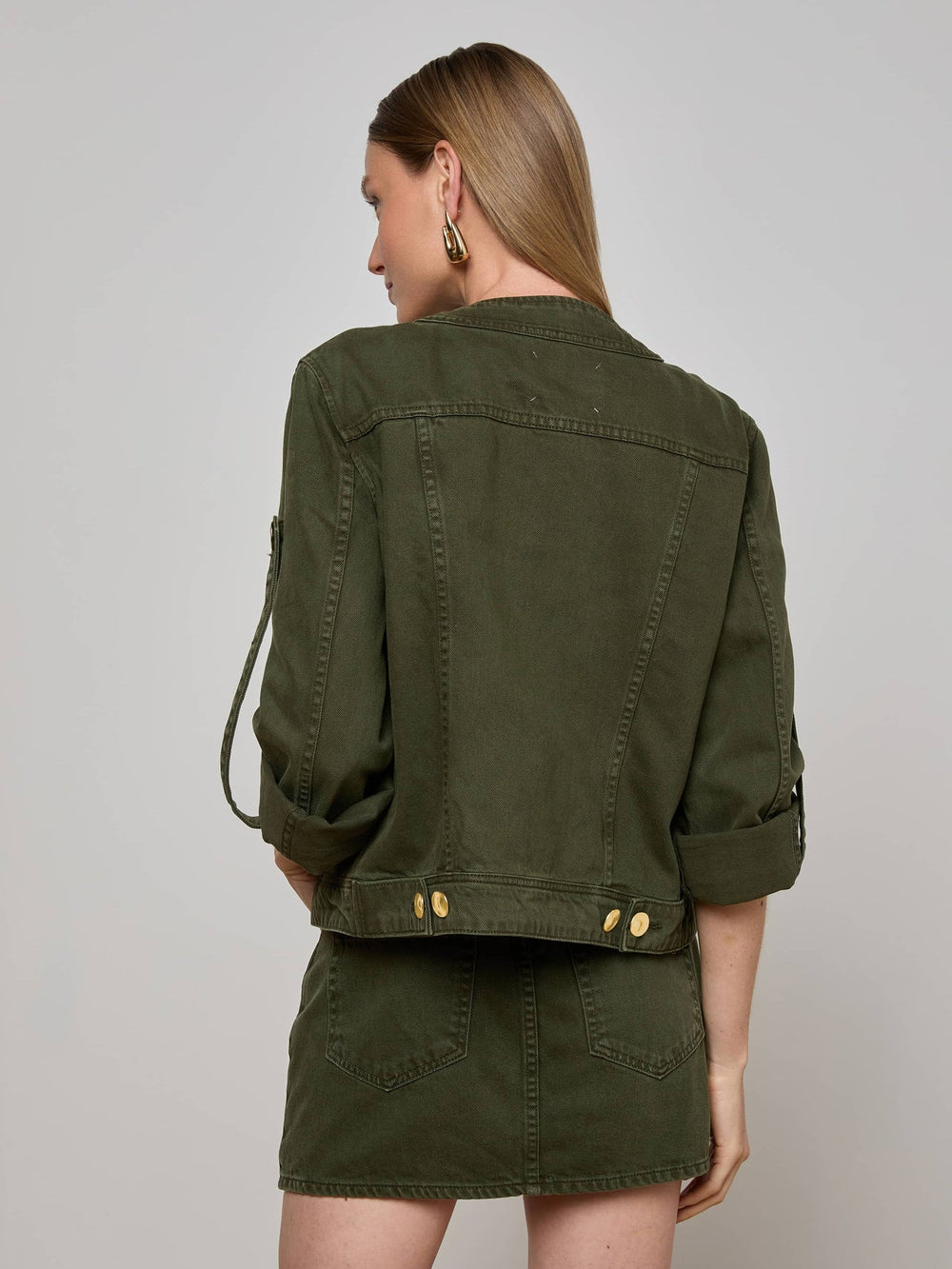 Anouk Jean Jacket in Picholine