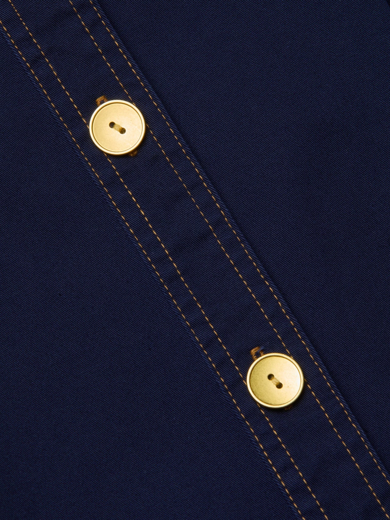 Velma Shirt Dress in Navy