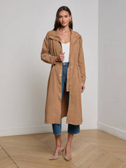 Toshi Windbreaker in Cinnamon Swirl