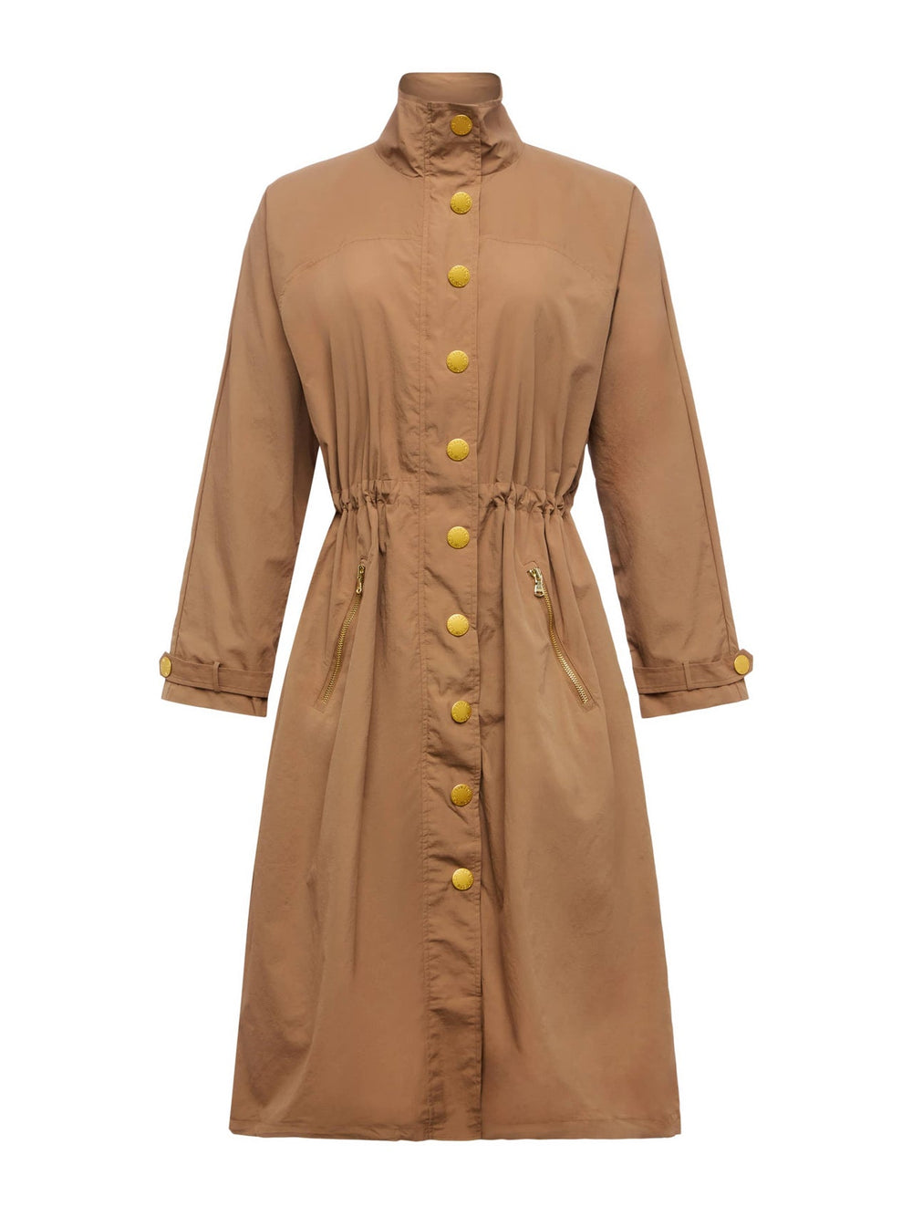 Toshi Windbreaker in Cinnamon Swirl