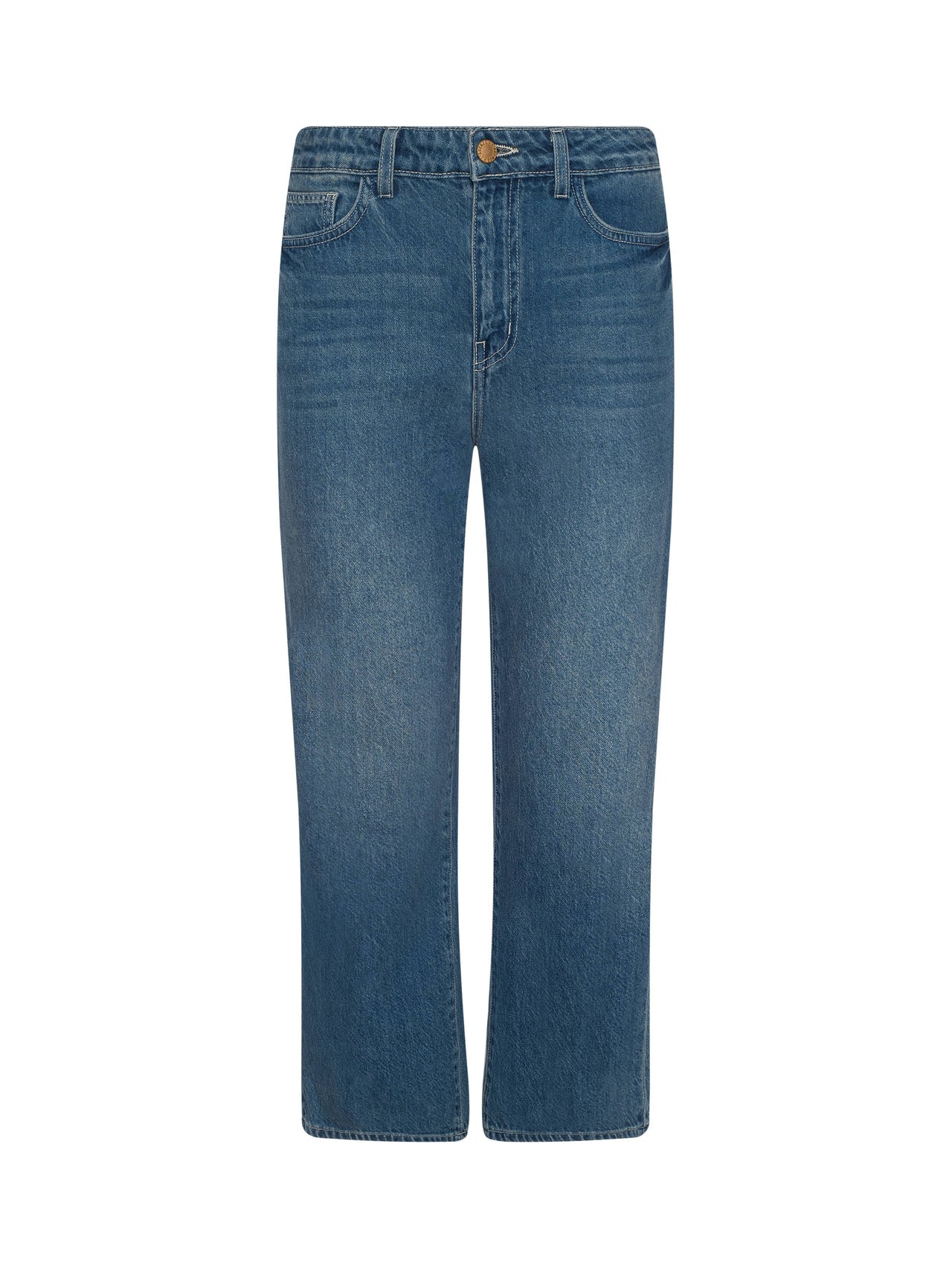 June Cropped Stovepipe Jean in Fresno
