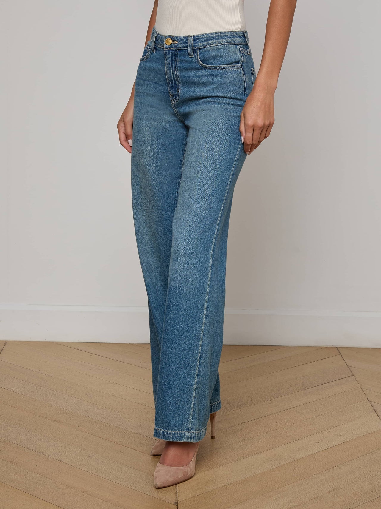Scottie Wide-Leg Jean in Fargo