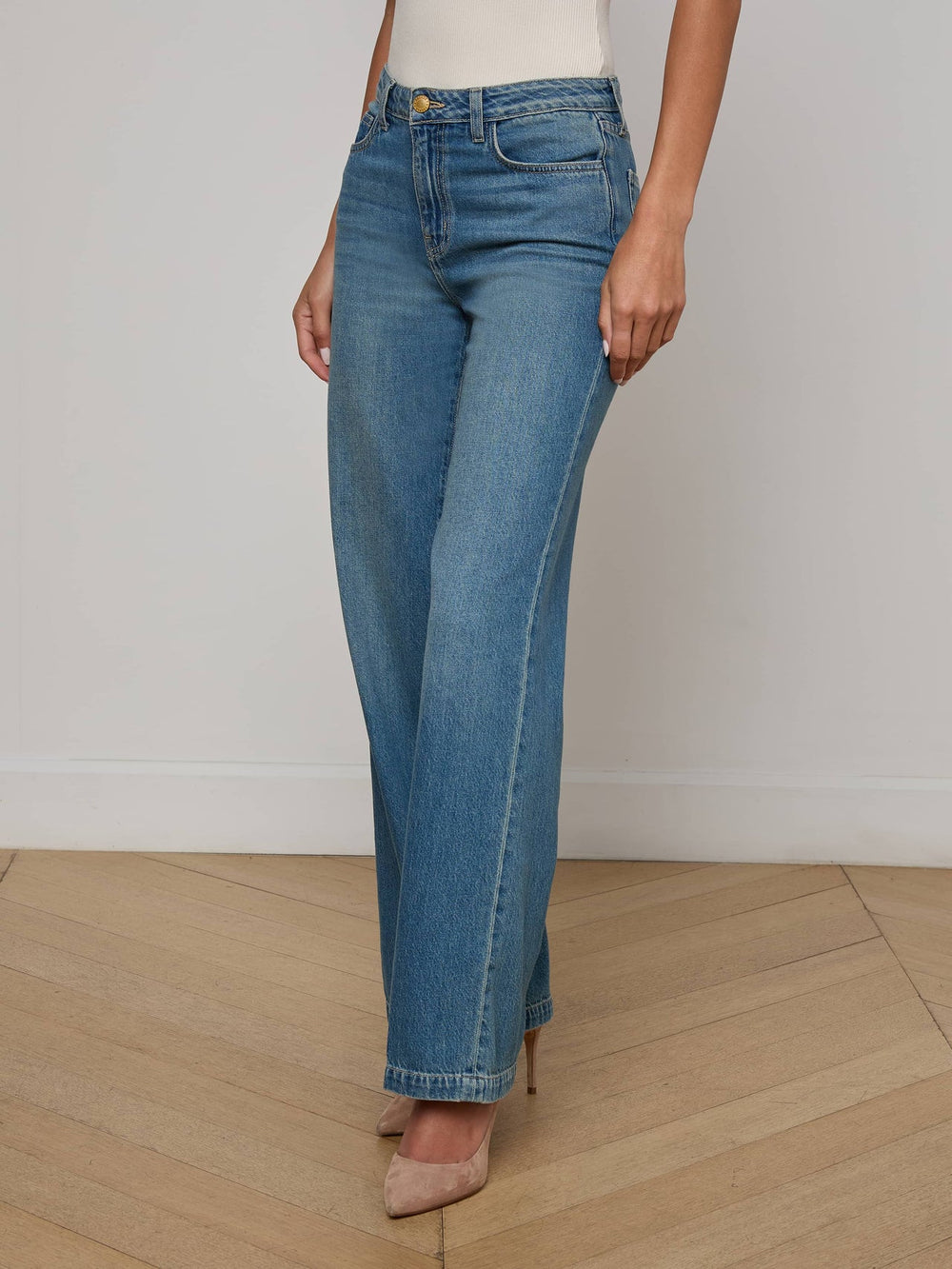 Scottie Wide-Leg Jean in Fargo