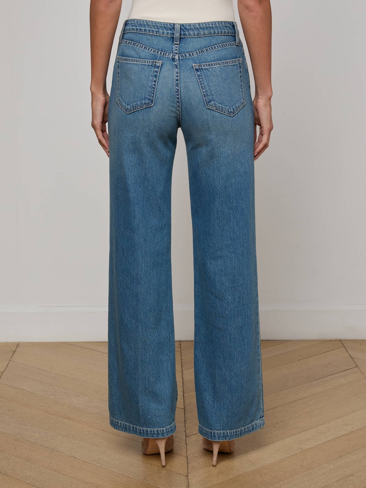 Scottie Wide-Leg Jean in Fargo