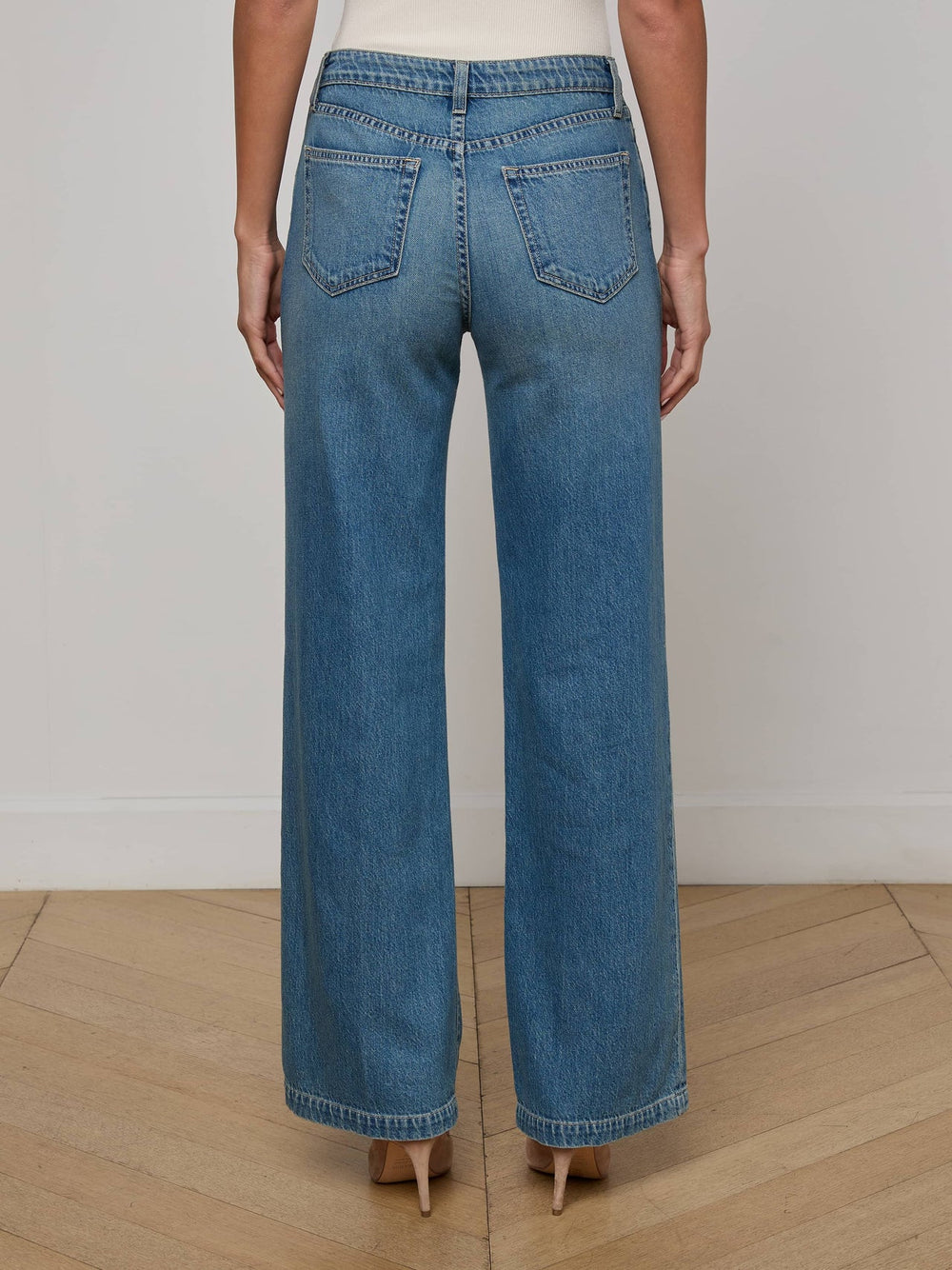 Scottie Wide-Leg Jean in Fargo