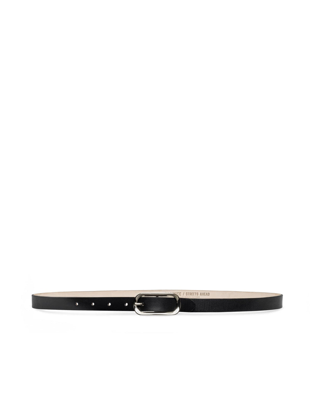 Leya Leather Belt in Black