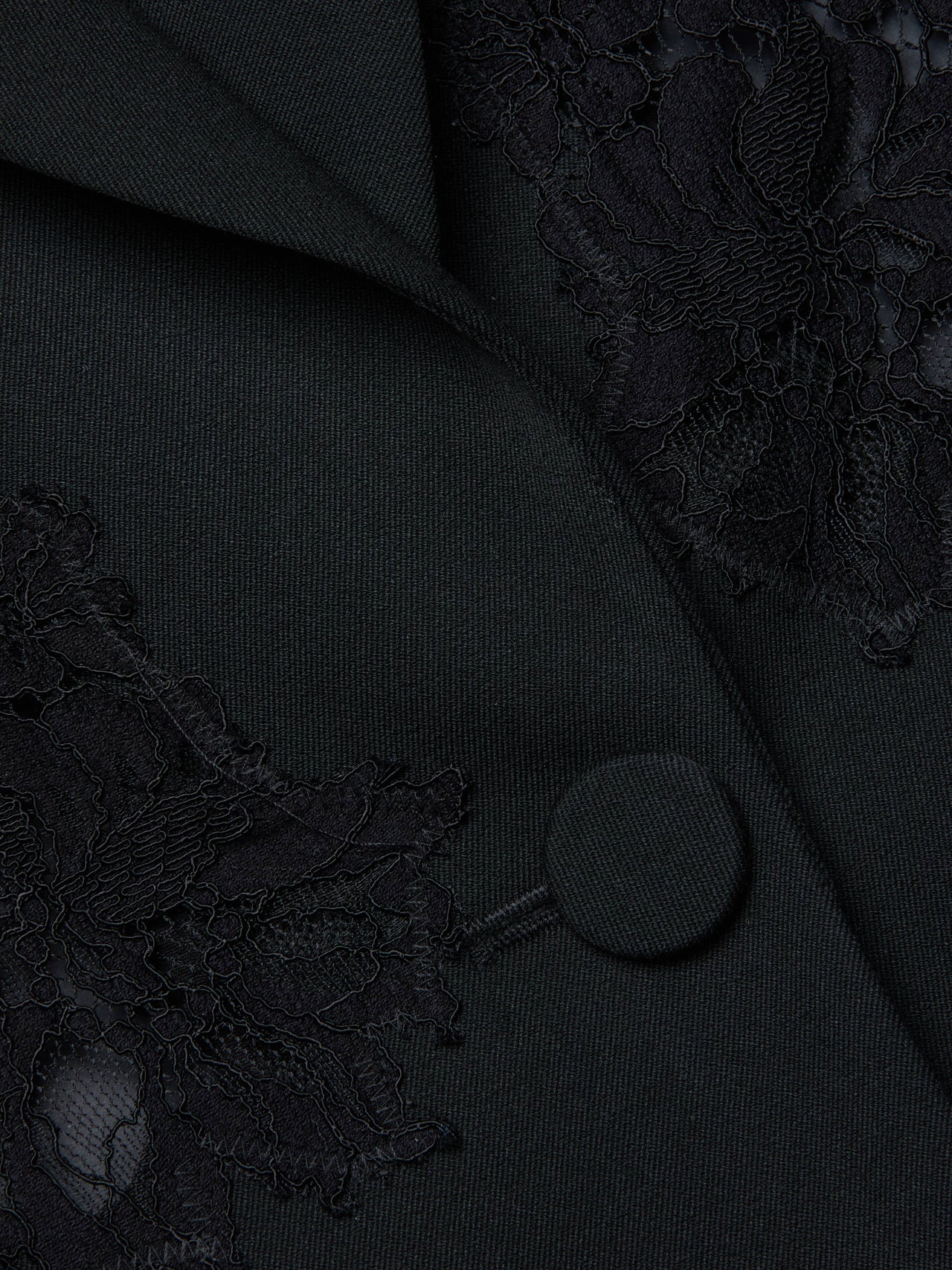 Clementine Lace Blazer in Black