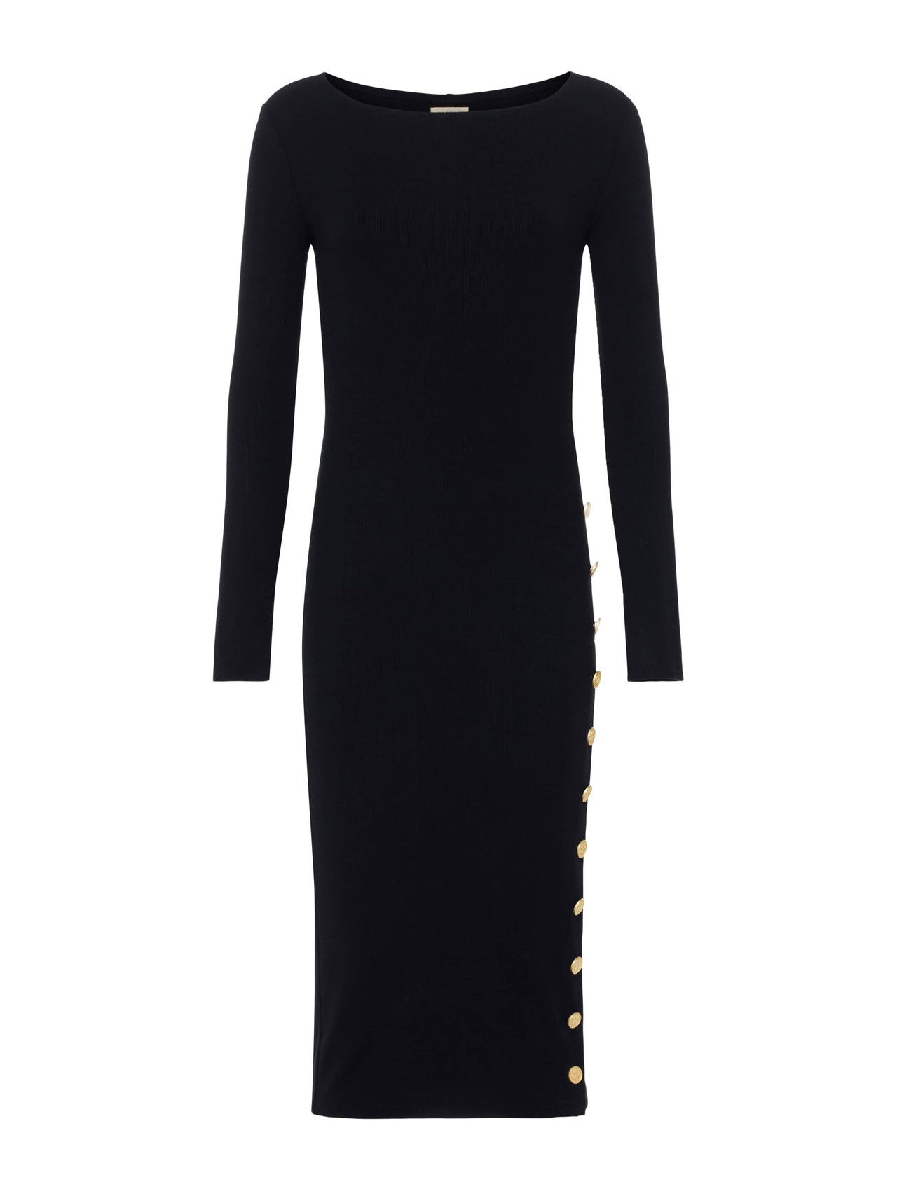 Astra Midi Dress in Black