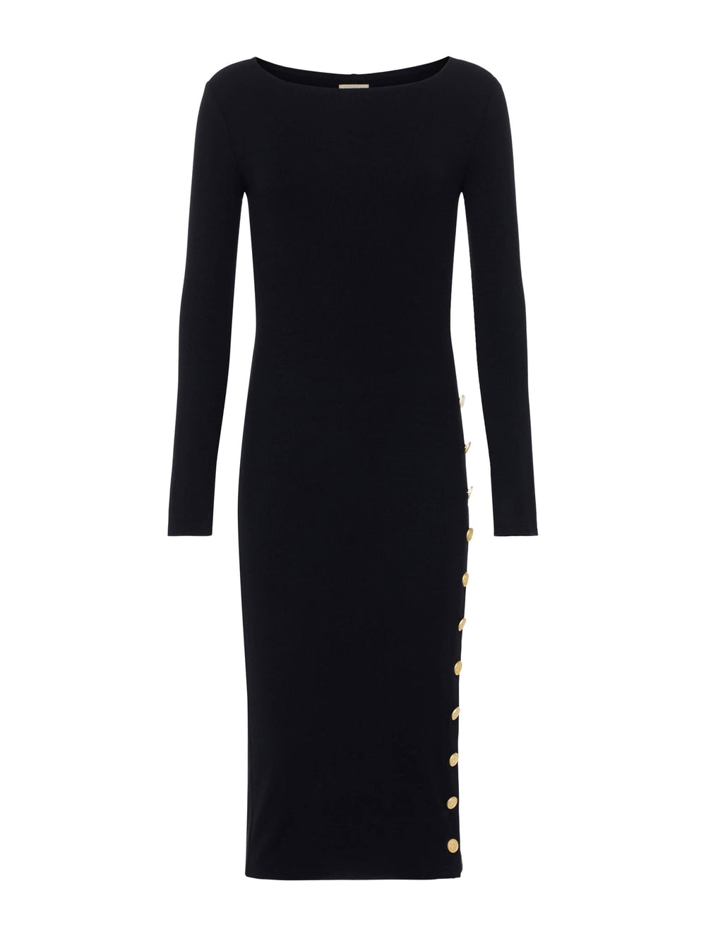 Astra Midi Dress in Black