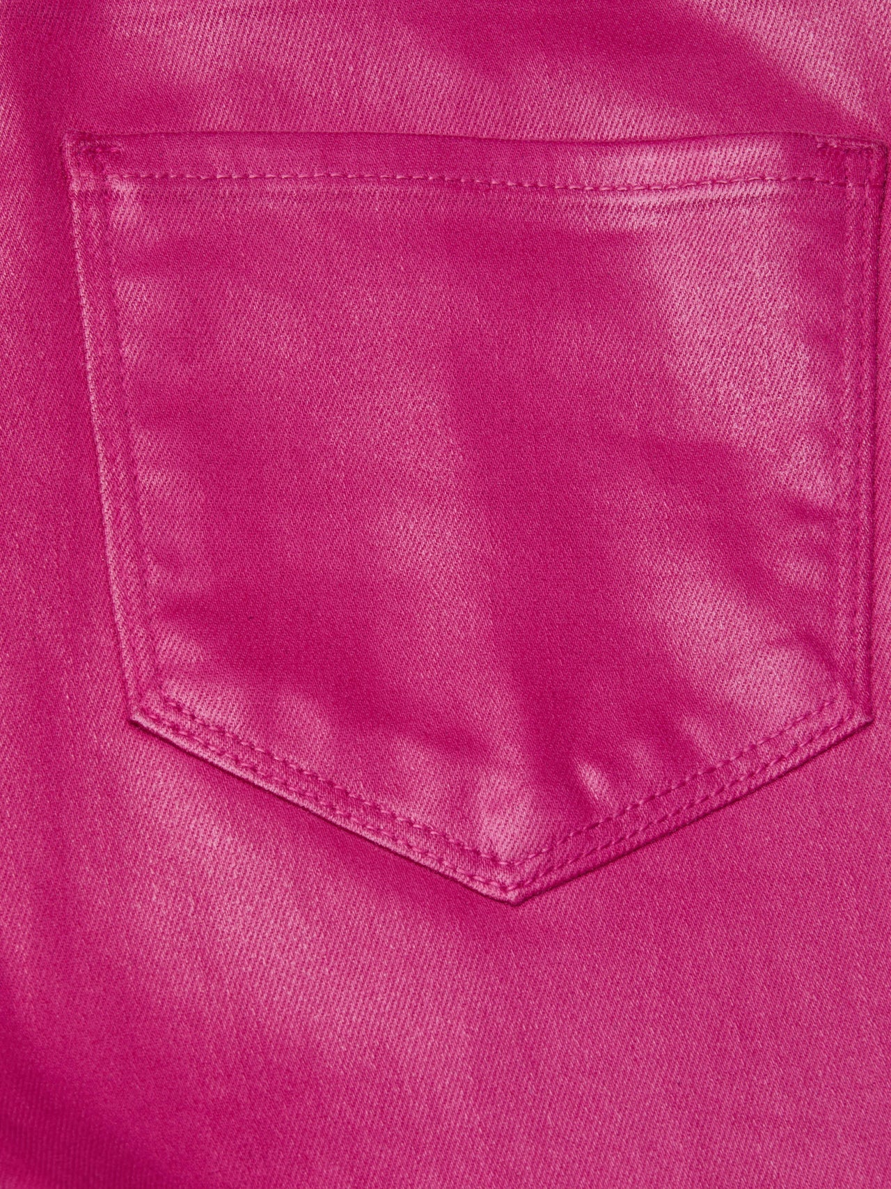 Marty Coated Flare Jean in Pink Coated