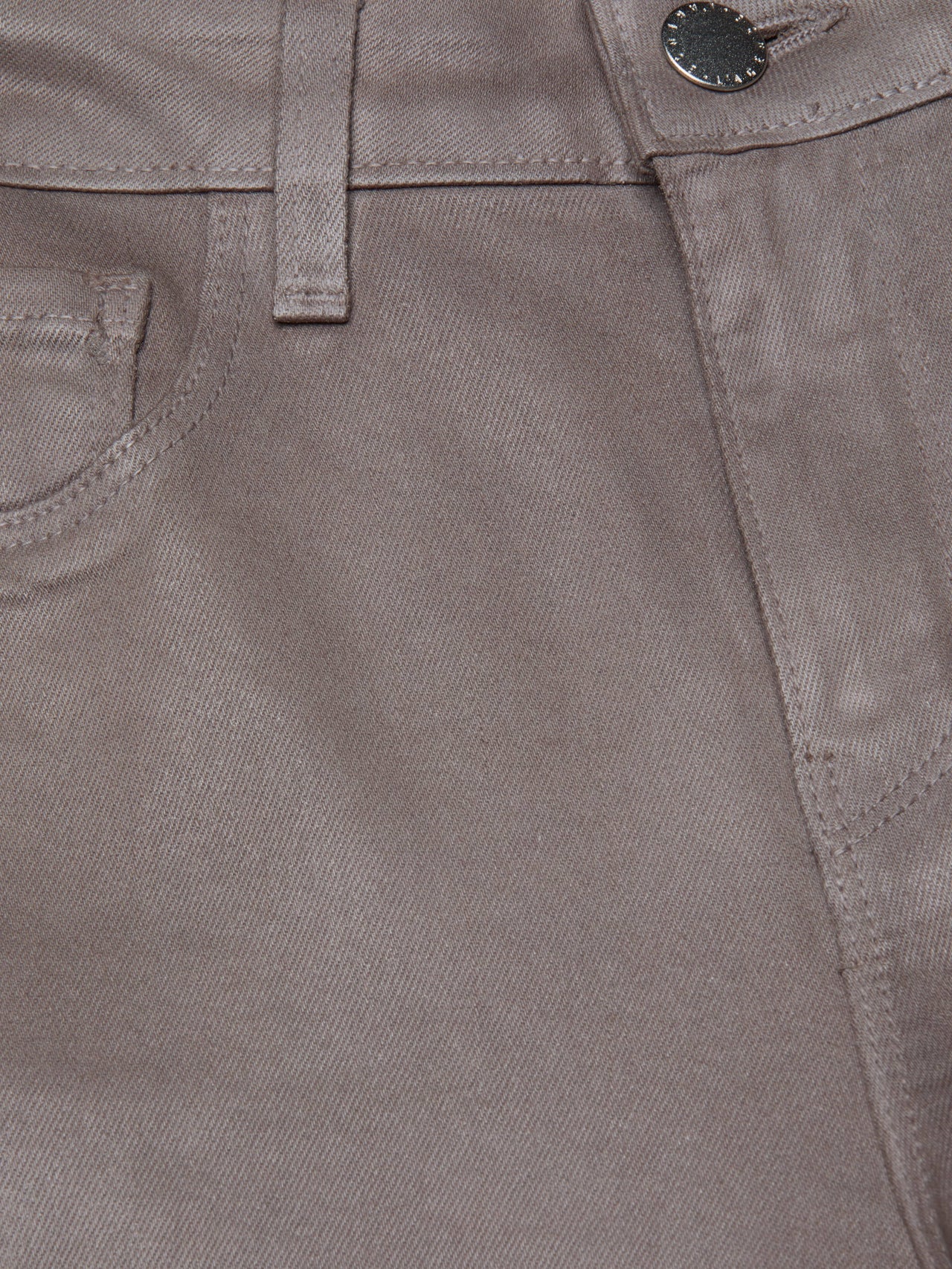 Clayton Coated Wide-Leg Jean in Driftwood Coated