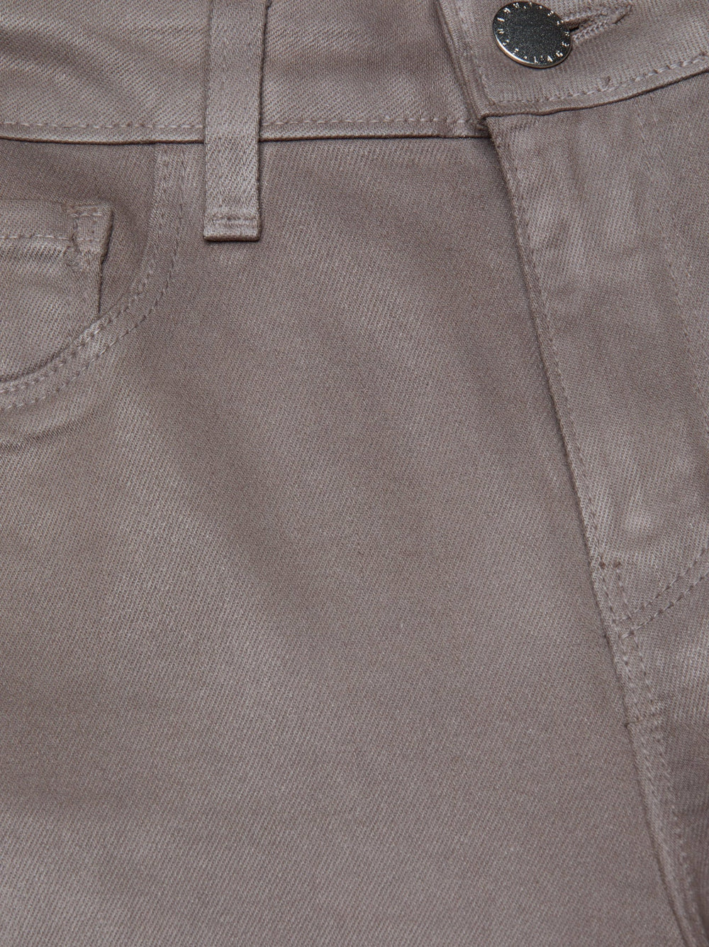 Clayton Coated Wide-Leg Jean in Driftwood Coated