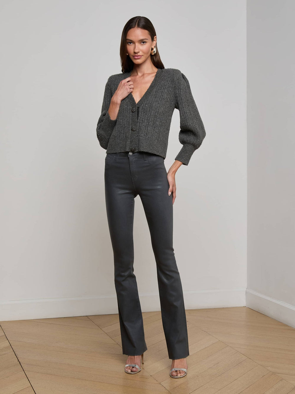 Talulla Cardigan in Charcoal