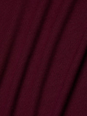Voletta Turtleneck Midi Dress in Dark Port