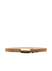Marlowe Belt in Tan Calf Hair