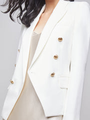 Kenzie Blazer in Ivory