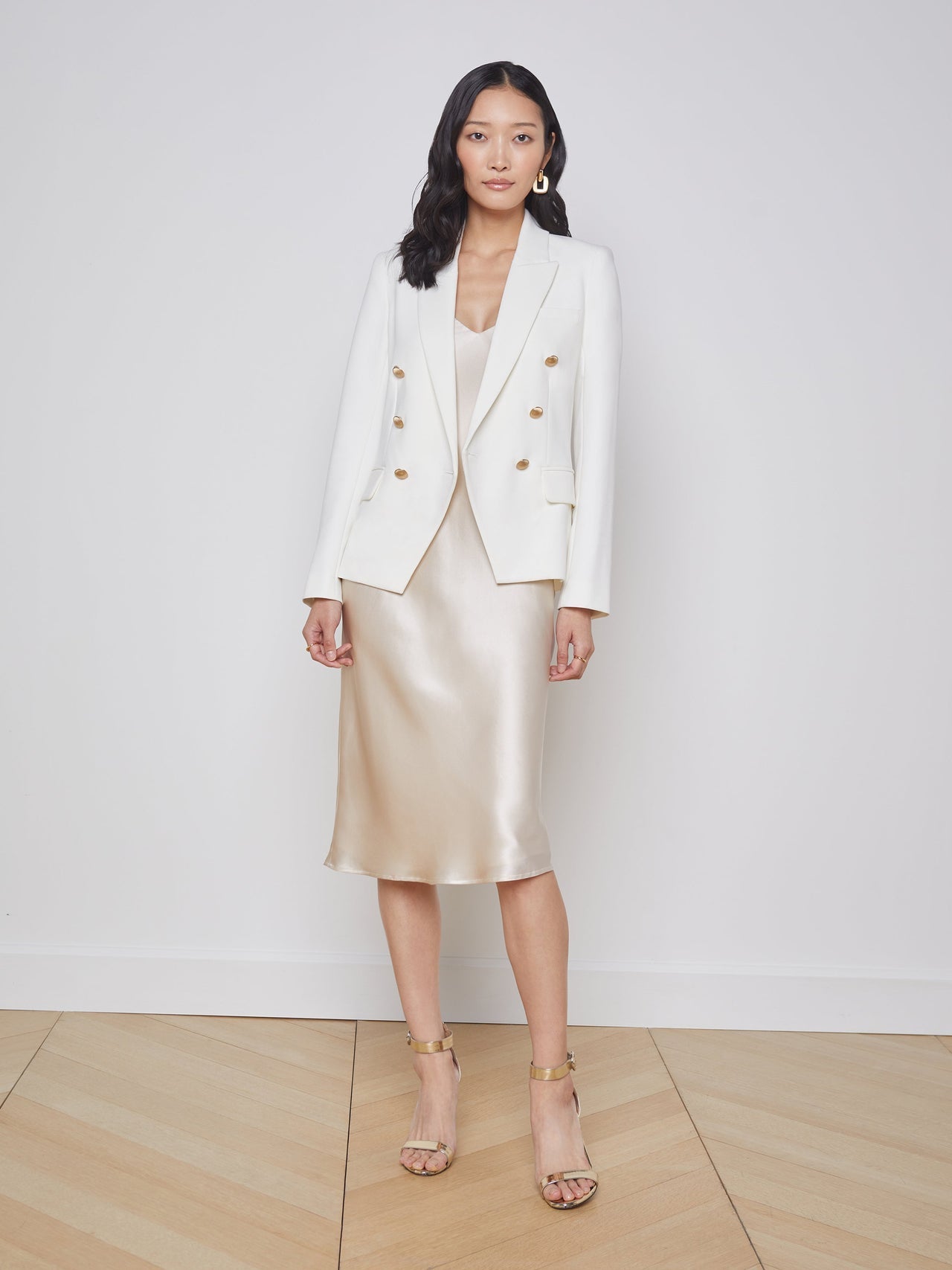 Kenzie Blazer in Ivory