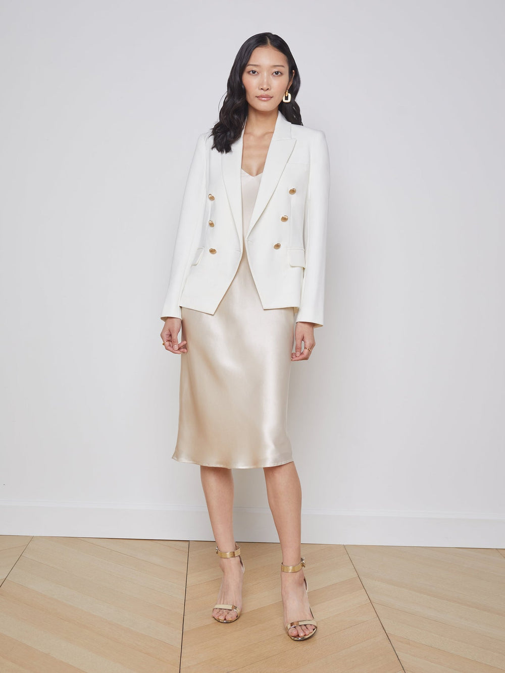 Kenzie Blazer in Ivory