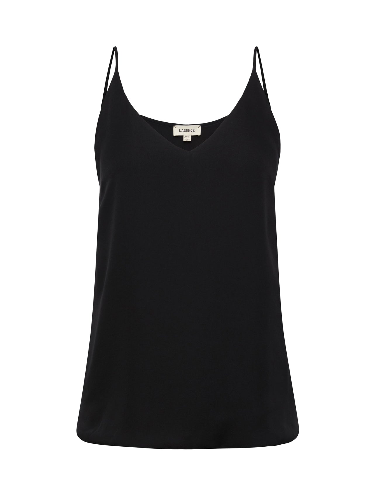 Gabriella Silk Camisole in Black