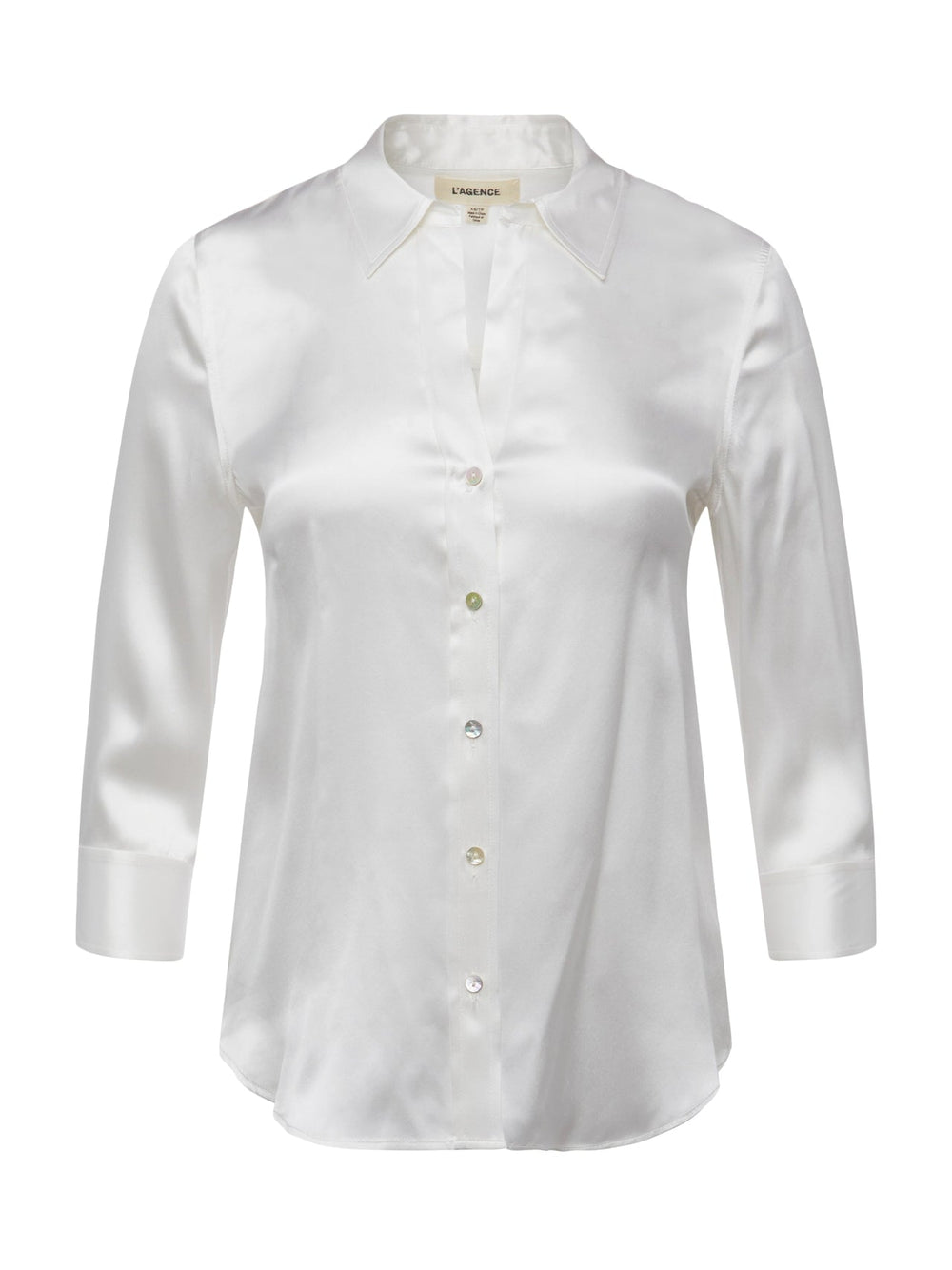 Dani Silk Blouse in Ivory