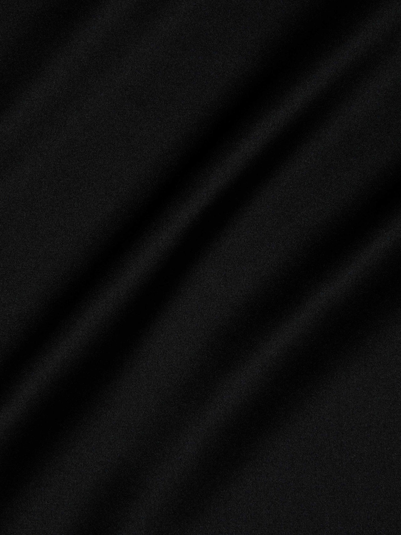 Perin Silk Midi Skirt in Black