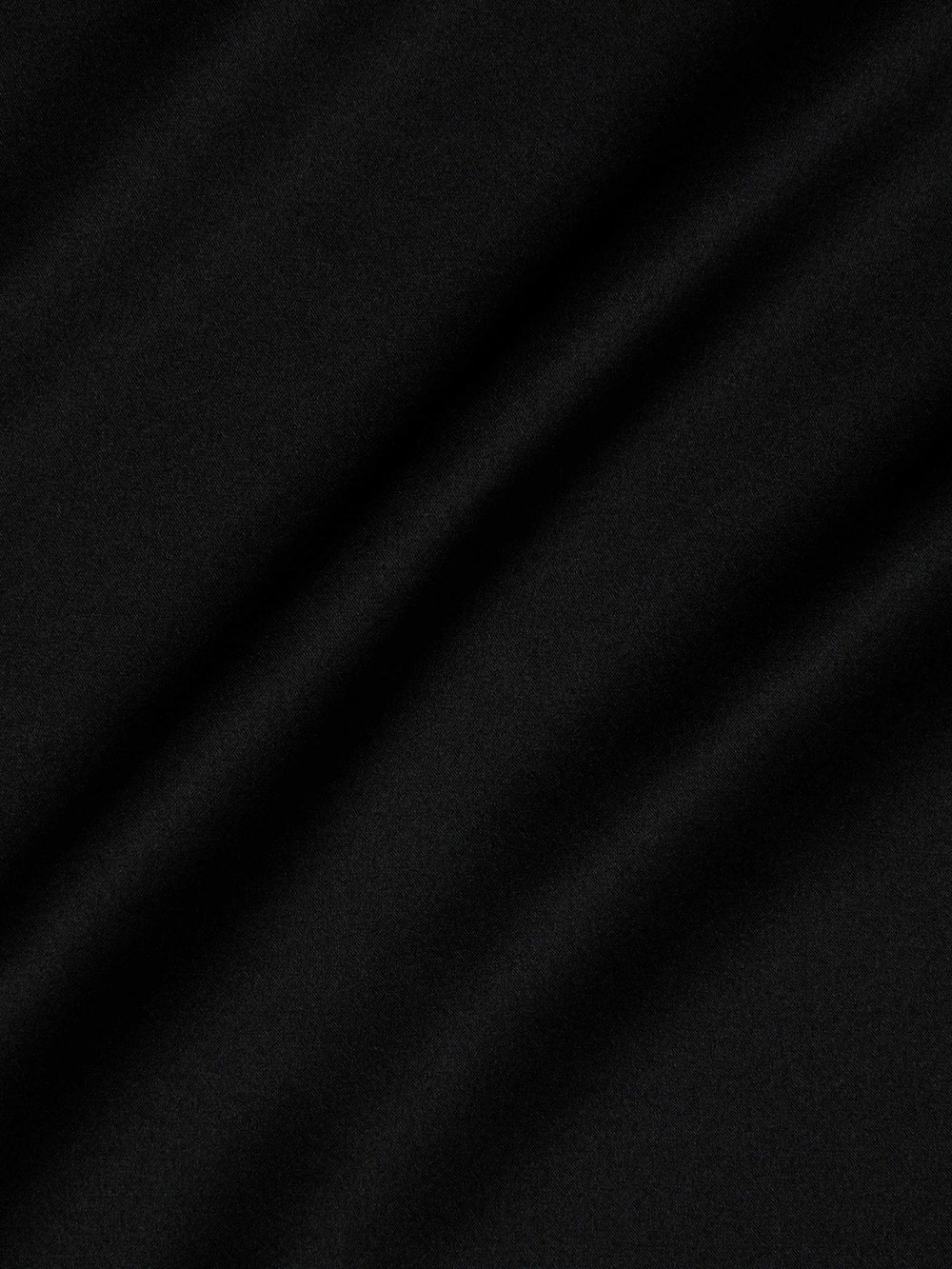 Perin Silk Midi Skirt in Black