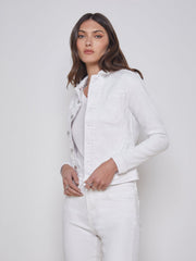 Celine Jacket In Blanc Destruct