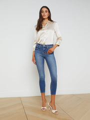 Margot High-Rise Skinny Jean In Cambridge