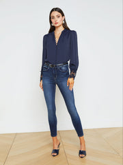 Margot High-Rise Skinny Jean In Columbia