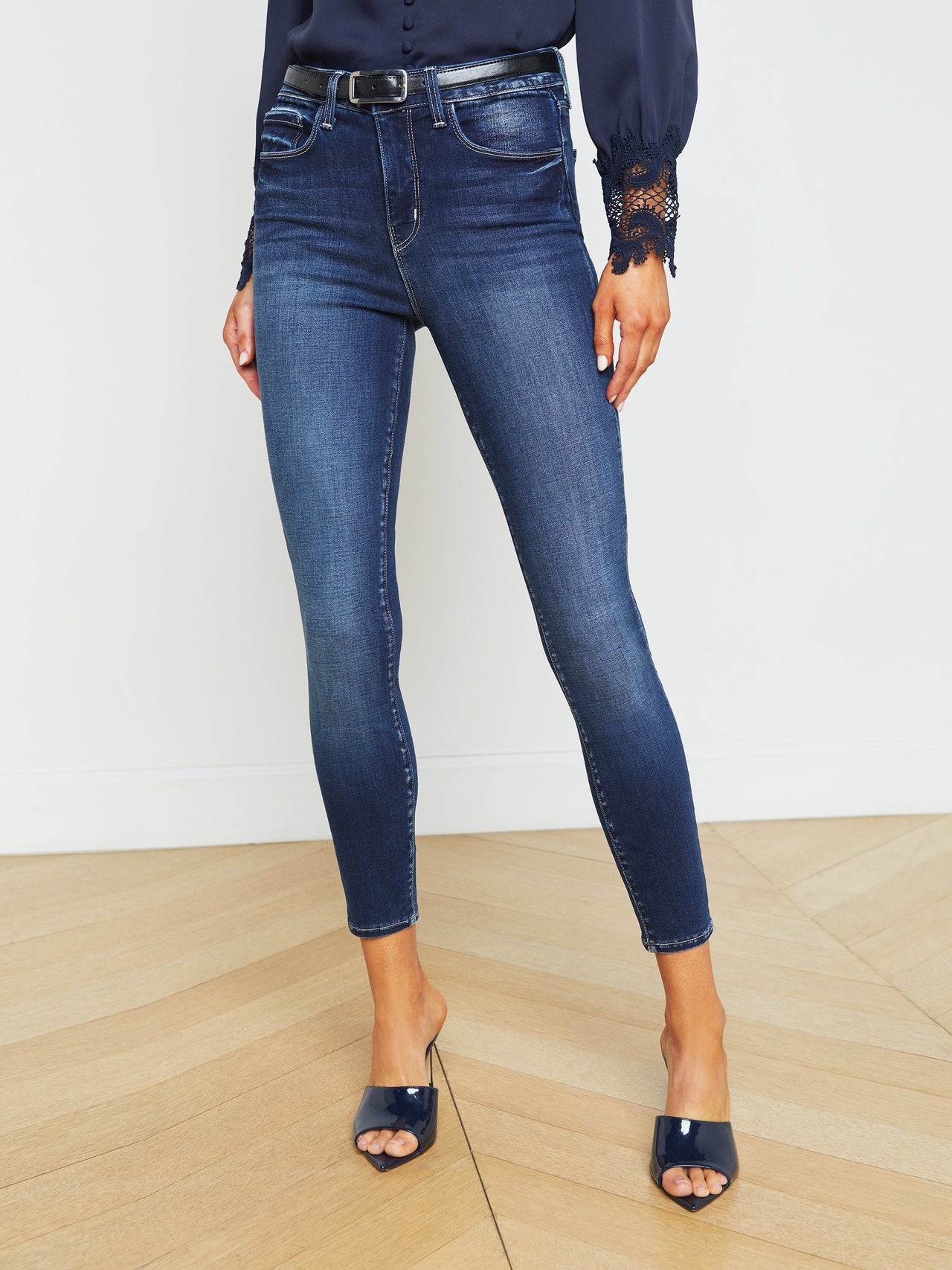 Margot High-Rise Skinny Jean In Columbia