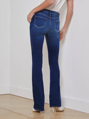 Selma High-Rise Bootcut Jean in Columbia