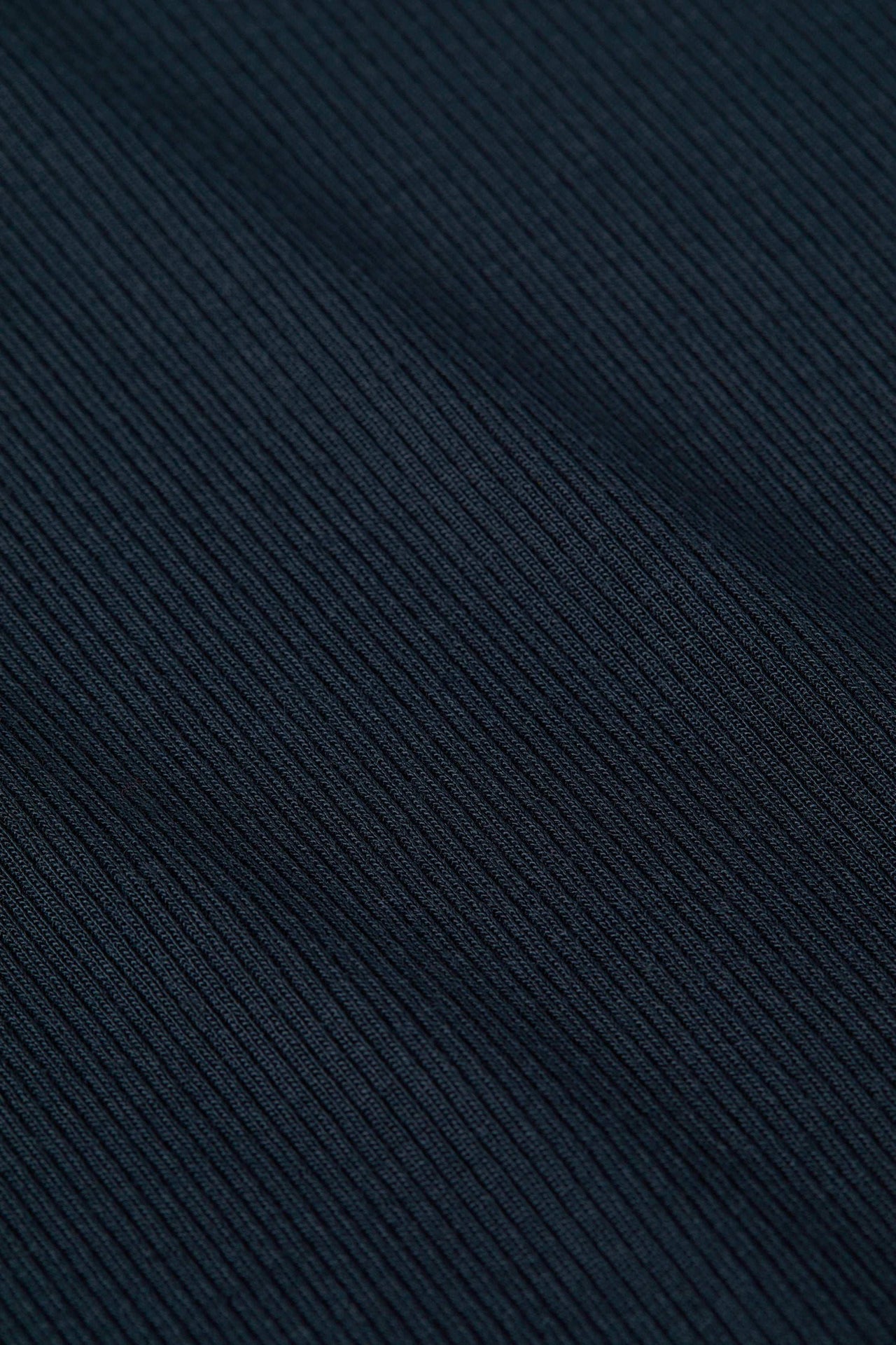 Ressi Fitted Tee in Black Micro Modal