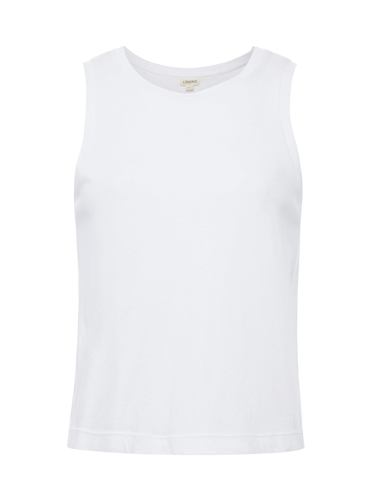 Mikaela Cotton Tank in White