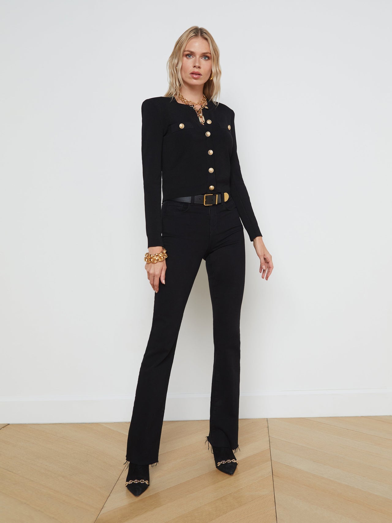 Toulouse Cardigan in Black