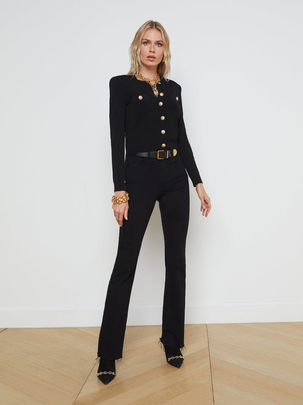 Toulouse Cardigan in Black