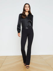 Selma Pant in Black