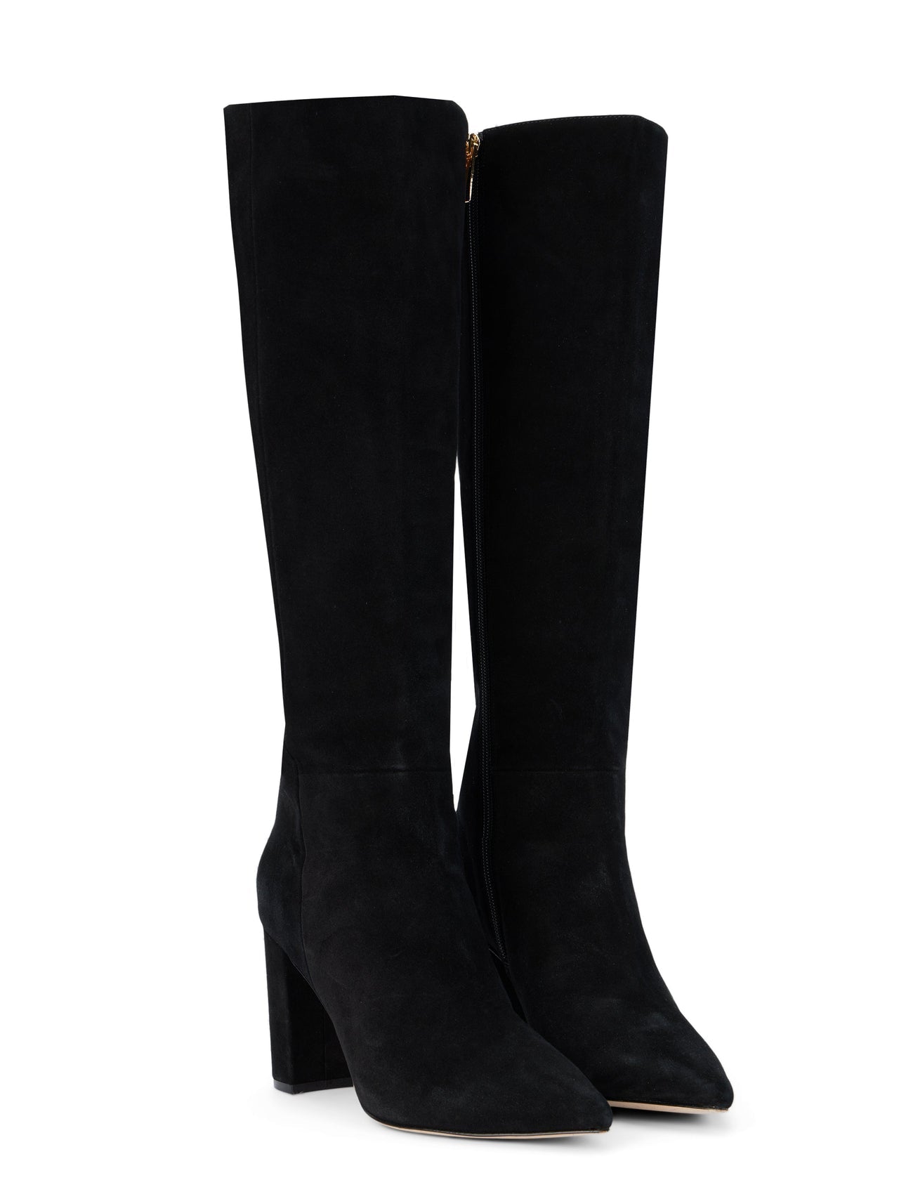 Christiane Knee High Boot in Black Suede